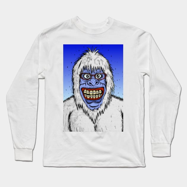 Ugly Yeti Long Sleeve T-Shirt by MalcolmKirk